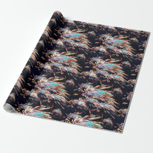 Vuurwerk boven Mt. Olivet Cadeaupapier
