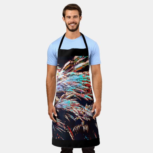 Vuurwerk boven Mt. Olivet Schort (Gedragen)