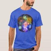 Vuurwerk brandt T-shirt (Voorkant)