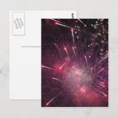Vuurwerk! Briefkaart (Voorkant / Achterkant)