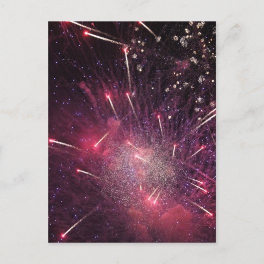Vuurwerk! Briefkaart (Voorkant)