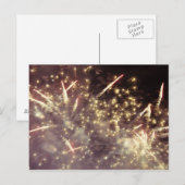 Vuurwerk Briefkaart (Voorkant / Achterkant)
