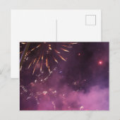 Vuurwerk Briefkaart (Voorkant / Achterkant)