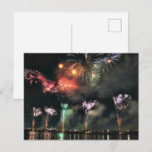 Vuurwerk Briefkaart (Voorkant / Achterkant)
