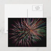 Vuurwerk Briefkaart (Voorkant / Achterkant)