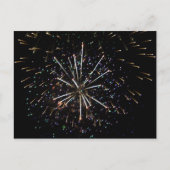 Vuurwerk Briefkaart (Voorkant)