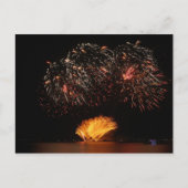 vuurwerk briefkaart (Voorkant)