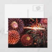 Vuurwerk Briefkaart (Voorkant / Achterkant)