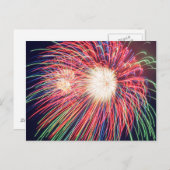 Vuurwerk Briefkaart (Voorkant / Achterkant)