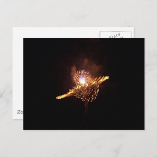 VUURWERK BRIEFKAART (Voorkant / Achterkant)