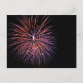 Vuurwerk Briefkaart (Voorkant)