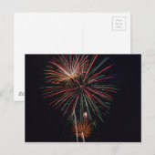 Vuurwerk Briefkaart (Voorkant / Achterkant)