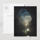 Vuurwerk Briefkaart (Voorkant / Achterkant)