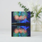 Vuurwerk Briefkaart (Staand voorkant)