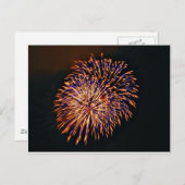 Vuurwerk Briefkaart (Voorkant / Achterkant)