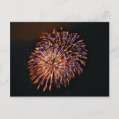 Vuurwerk Briefkaart (Voorkant)