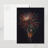 Vuurwerk Briefkaart (Voorkant / Achterkant)