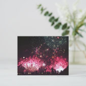 Vuurwerk Briefkaart (Staand voorkant)