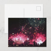 Vuurwerk Briefkaart (Voorkant / Achterkant)