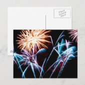 Vuurwerk Briefkaart (Voorkant / Achterkant)