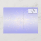 Vuurwerk Briefkaart van 4 juli (Achterkant)