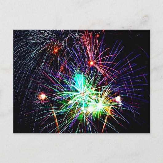 Vuurwerk Briefkaarten (Voorkant)
