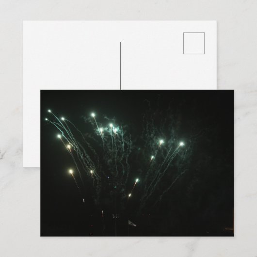 Vuurwerk Briefkaarten (Voorkant / Achterkant)