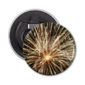 Vuurwerk Button Flesopener (Voorkant)