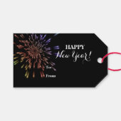 Vuurwerk Cadeaulabel (Voorkant (Horizontaal))