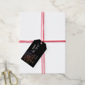 Vuurwerk Cadeaulabel (Met Touw)