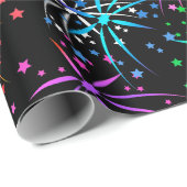 vuurwerk, cadeaupapier (Rol Hoek)