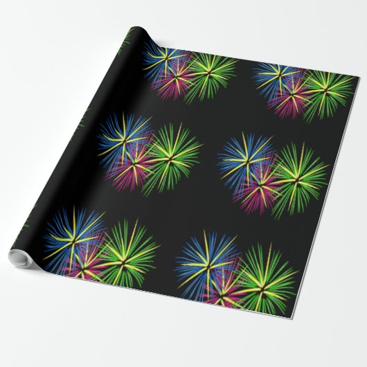 VUURWERK CADEAUPAPIER (Uitgerold)