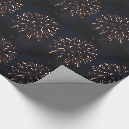 Vuurwerk Cadeaupapier (Hoek)