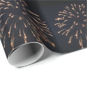 Vuurwerk Cadeaupapier (Rol Hoek)