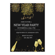 Vuurwerk Champagne Nieuwjaarsfeest