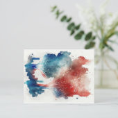 Vuurwerk Cityscape Briefkaart (Staand voorkant)