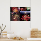 Vuurwerk Collectie Print (Keuken)