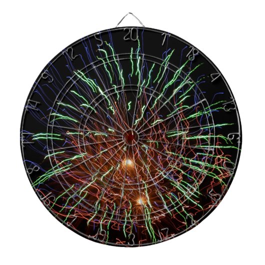 vuurwerk dartbord (Voorkant)