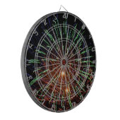 vuurwerk dartbord (Voorkant Links)