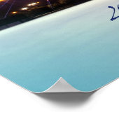 Vuurwerk dat de spieren bedekt poster (Hoek)