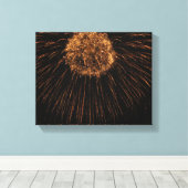 Vuurwerk/de Omslag van het Canvas Afdruk (Insitu (Houten vloer))