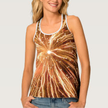 VUURWERK DESIGN - Tanktop voor vrouwen