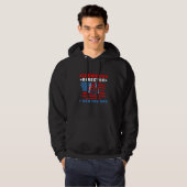 Vuurwerk directeur 4 juli als ik je laat leiden hoodie (Voorkant volledig)