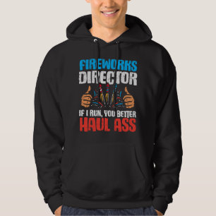 Vuurwerk Directeur Als Ik Grappig 4 Juli Vier Hoodie