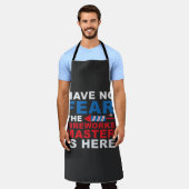 Vuurwerk, directeur Vuurwerk, Meester van 4 juli Schort (Gedragen)