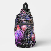 Vuurwerk Display Patriottische Vakantie Sling Bag (Voorkant)