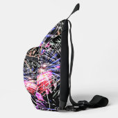 Vuurwerk Display Patriottische Vakantie Sling Bag (Rechts)