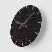 Vuurwerk door een 3D-bril 6 Ronde Klok (Hoek)