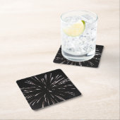 Vuurwerk Drink Ondersetters Kartonnen Onderzetters (Insitu)