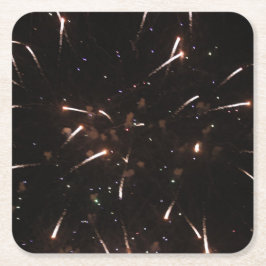 Vuurwerk Drinkviltje Kartonnen Onderzetters